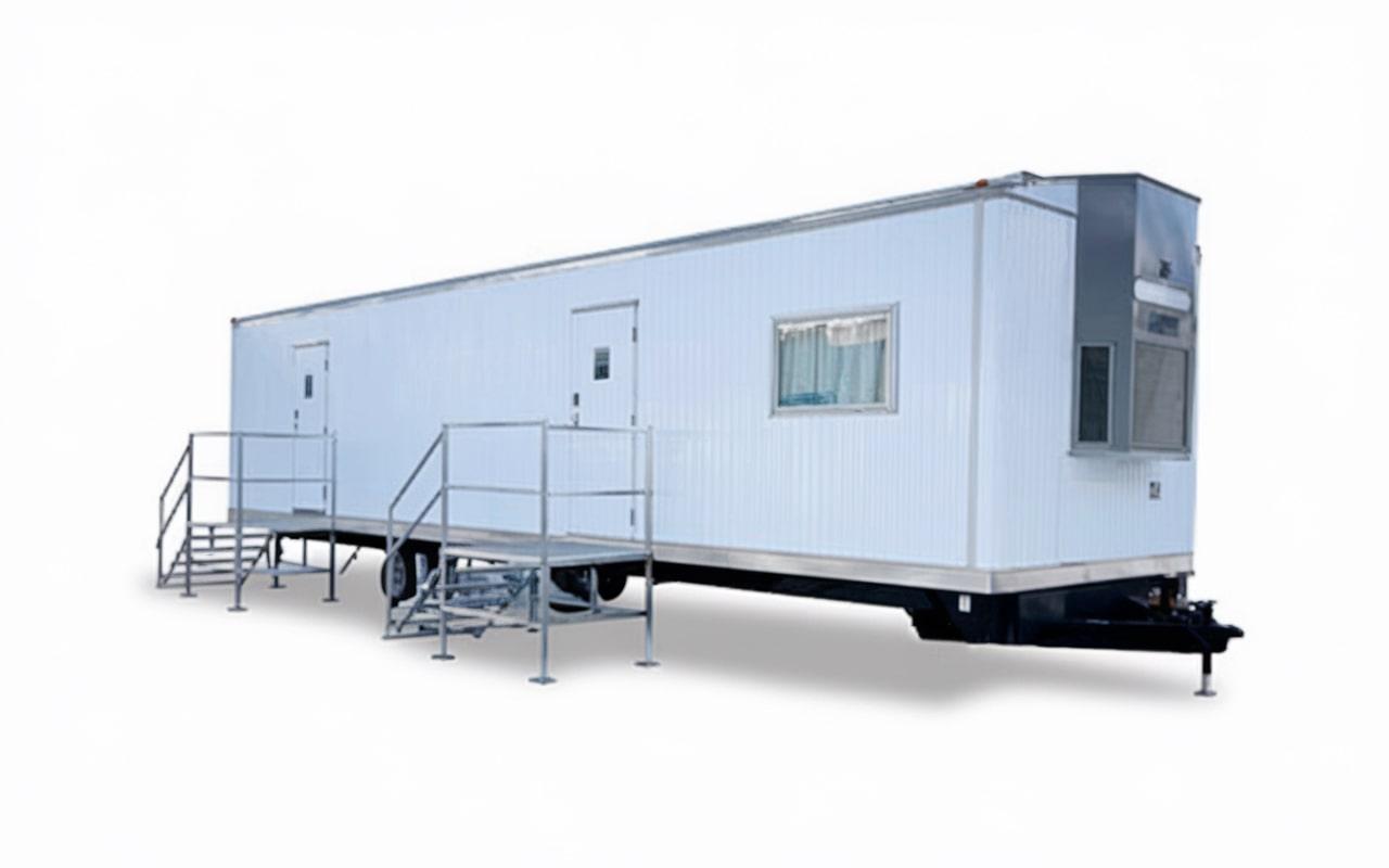 we offer a variety of office trailers in different sizes for rent or sale